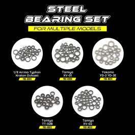 Yeah Racing RC Ball Bearings Set for RC Cars