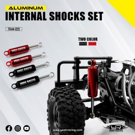 YR Aluminum 58mm Internal Shocks Set Fits Traxxas TRX-4M